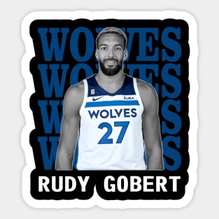 Minnesota Timberwolves Rudy Gobert Sticker